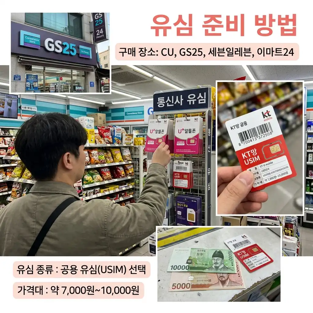 선불폰 비대면 가입, 편의점 유심으로 해결하는 법